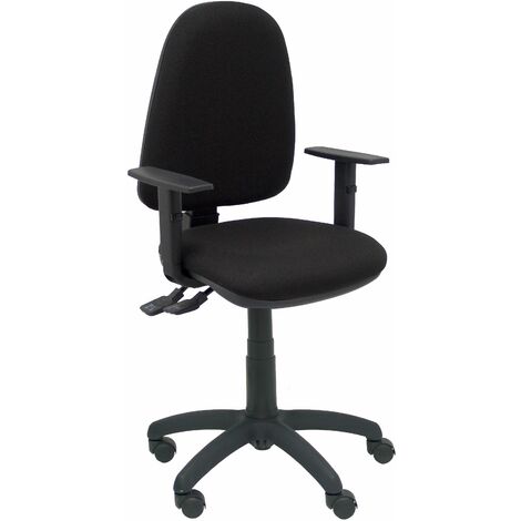 Silla Aýna S bali negro con brazos regulables