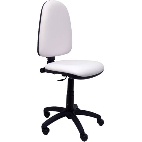 Silla Aýna similpiel blanco