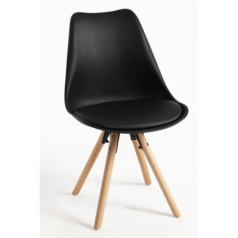 

Sillas Comedor - Silla Bonik Basic - Negro