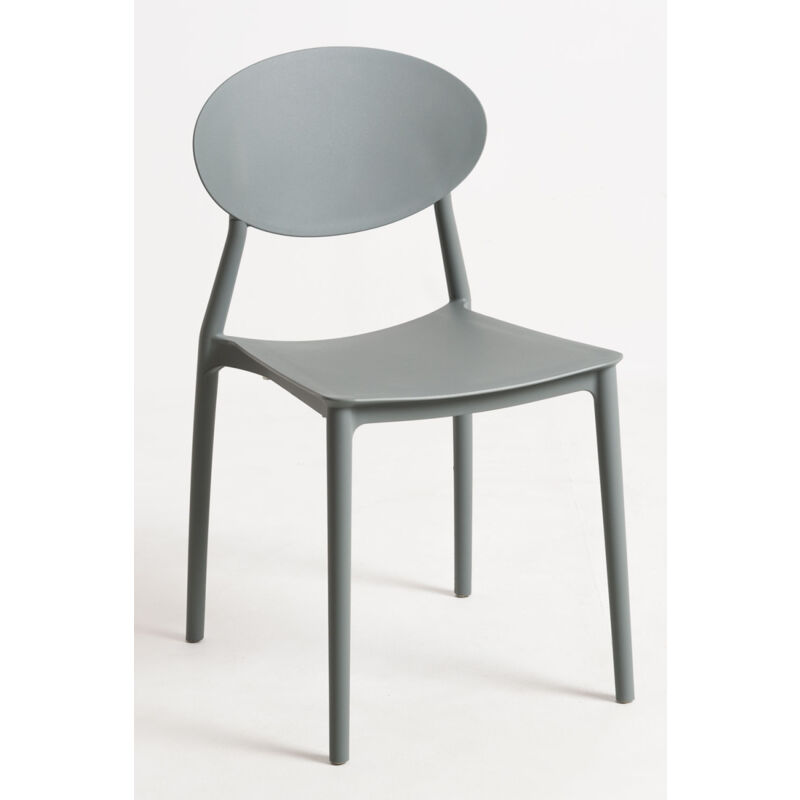 

Sillas Comedor - Silla Bután - Gris oscuro