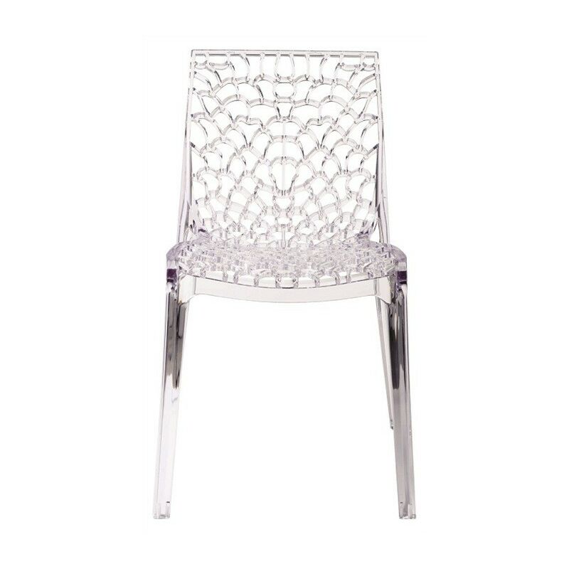 

Silla CAPRICHO, policarbonato transparente*