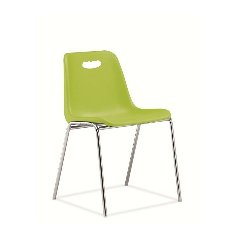 

Silla CARCASA, con asidero, cromada, verde