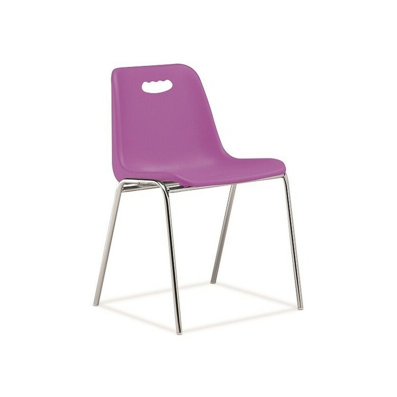 

Silla CARCASA, con asidero, cromada, violeta