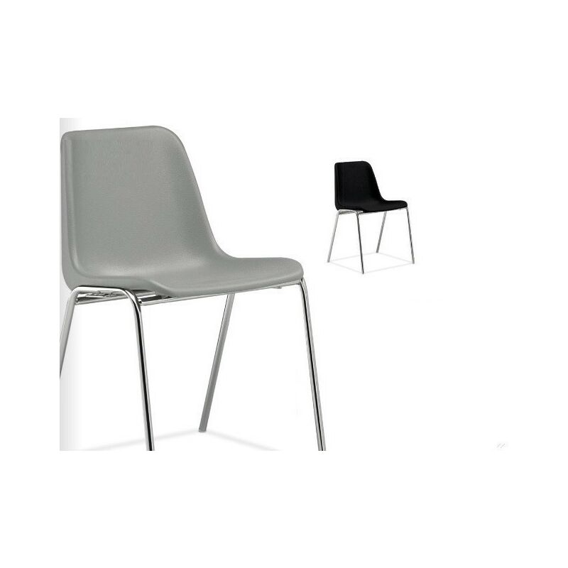 

BHD - Silla CARCASA, polipropileno gris