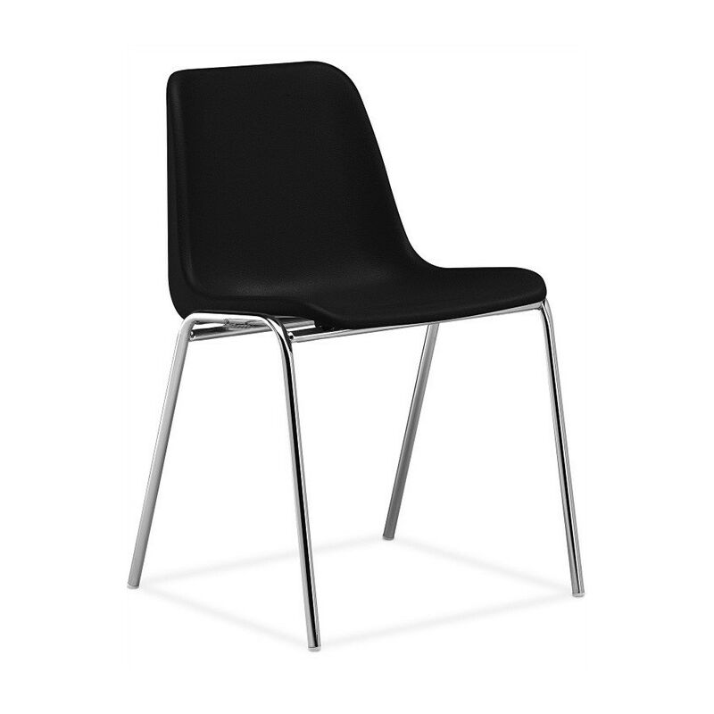 

BHD - Silla CARCASA, polipropileno negro