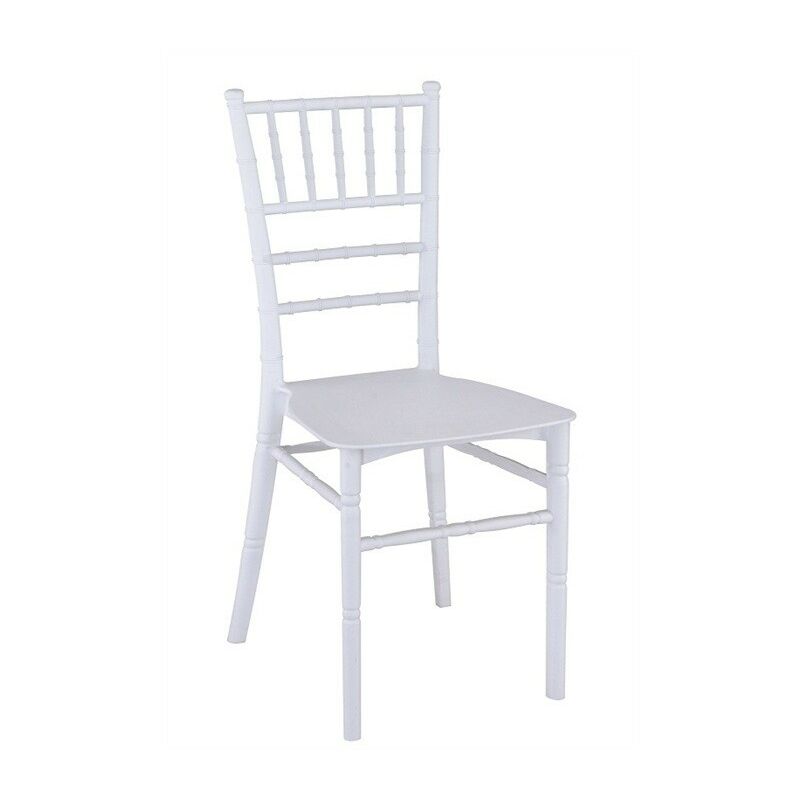 

Silla CHIAVARI 19, polipropileno blanco*