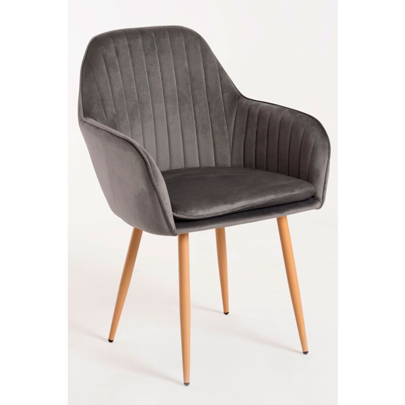 

Sillas Comedor - Silla Chic - Gris oscuro