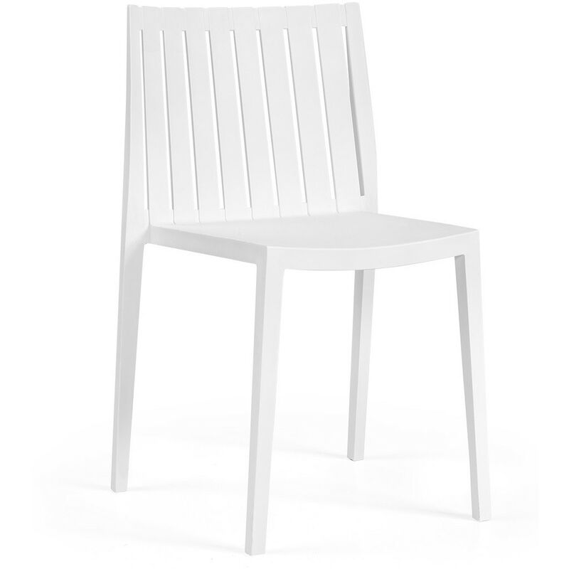 

Silla CHOPIN, apilable, polipropileno blanco