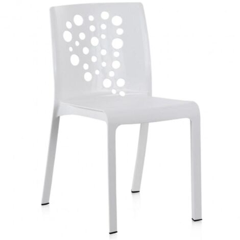 SILLA COCKTAIL BLANCA SHAF