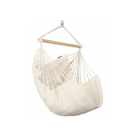 Silla colgante para jardín y terraza Habana Latte - La Siesta