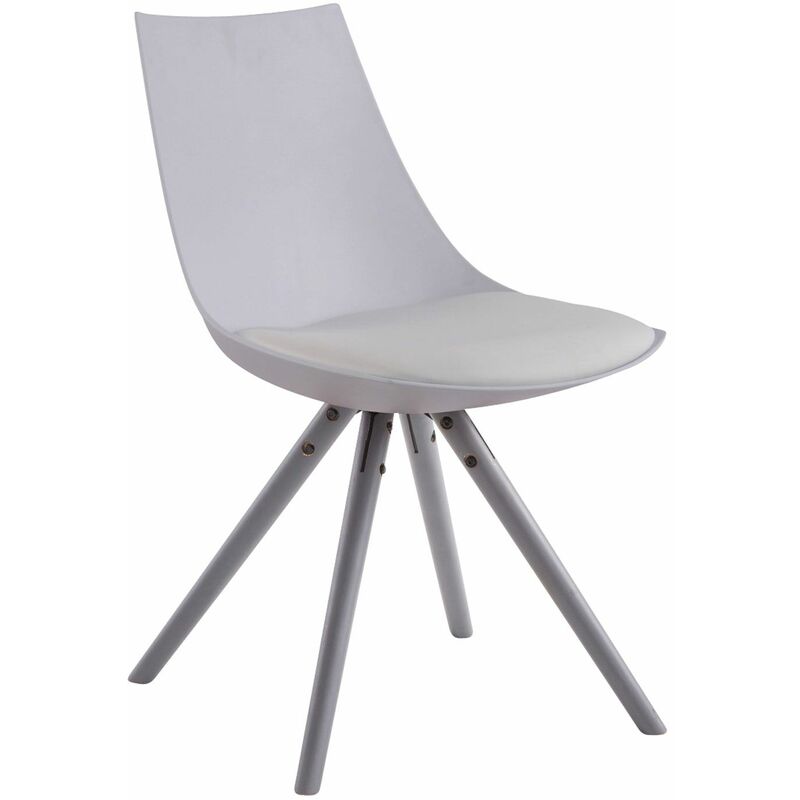 

CLP - Silla De Comedor Albi Rund Blanco Gris