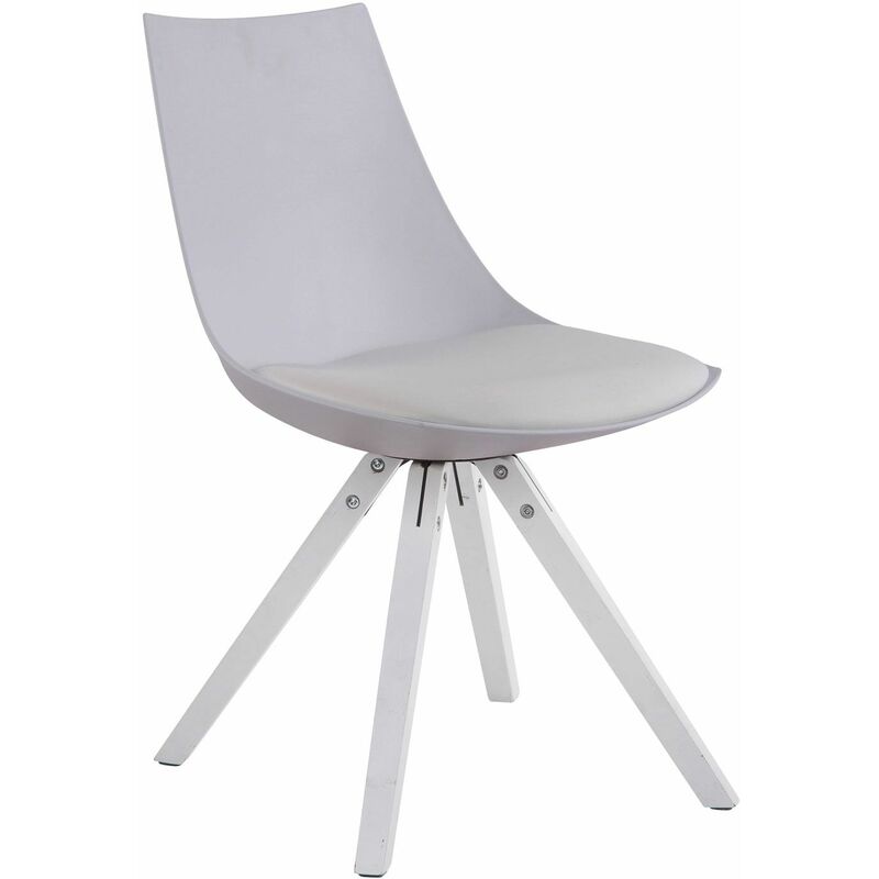 

CLP - Silla Comedor Albi Square Blanco Blanco (roble)