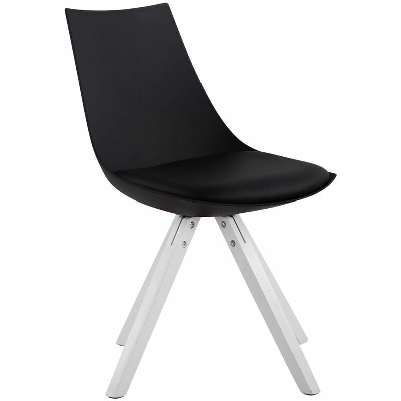 

CLP - Silla Comedor Albi Square Negro Blanco (roble)