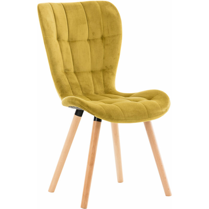 

Silla Comedor Elda En Terciopelo Amarillo