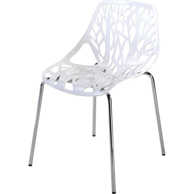 

Silla Comedor Pack de 4 Sillas de Comedor Eva Tapizada Polipiel 99x52x45 cm Vison