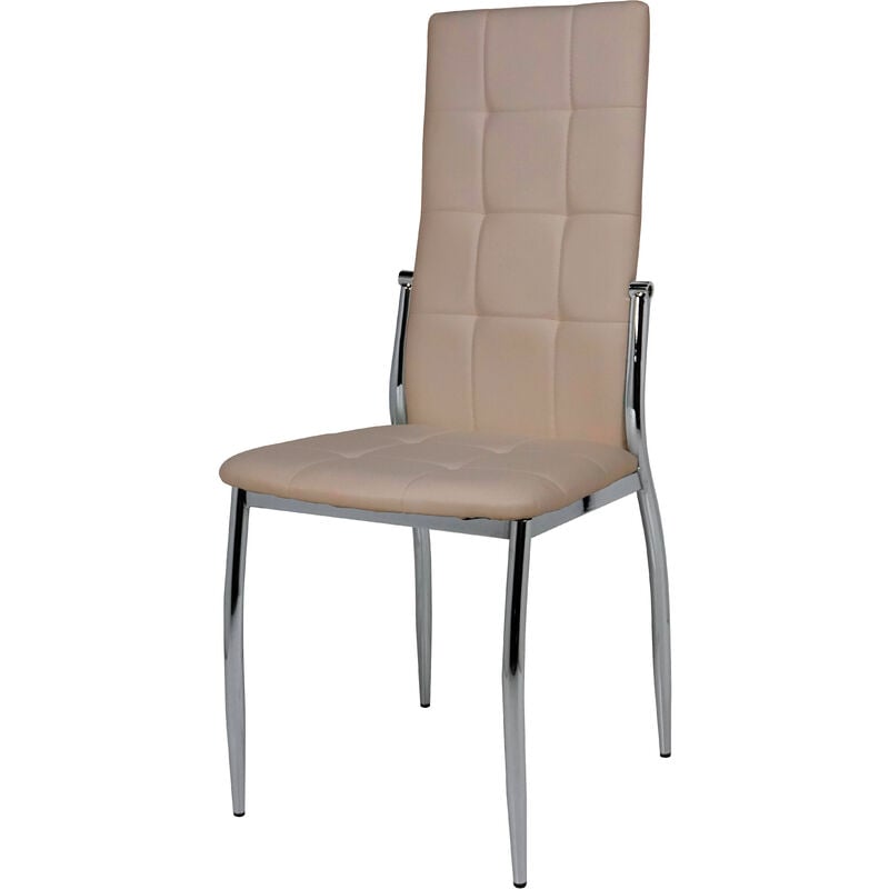 

Silla Comedor Pack de 6 Sillas de Comedor Crima Diseño Elegante 68x60x56 cm Blanco