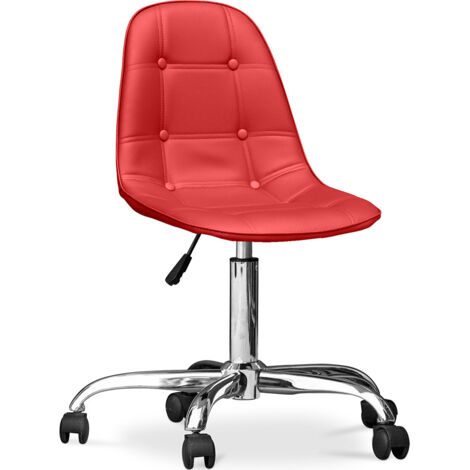 Silla con Ruedas de Escritorio - Tapizada - Fery