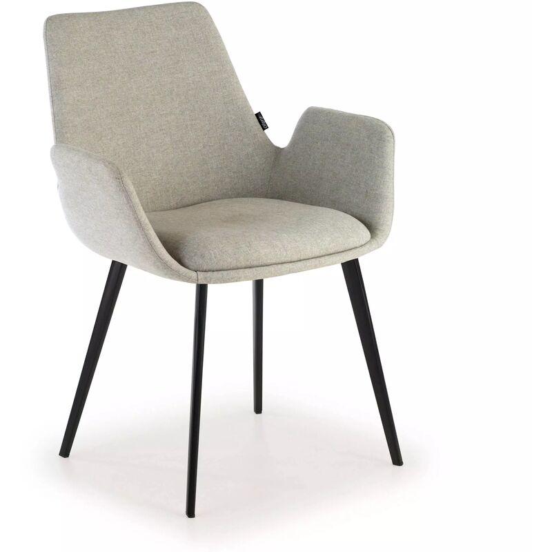 

Silla confidente Elodie 4 patas gris - gris