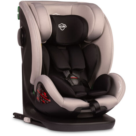 Silla de auto SECURO I-SIZE gris claro (40-150)