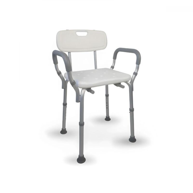 

Silla de baño | Altura regulable | Respaldo | Puerto - Mobiclinic