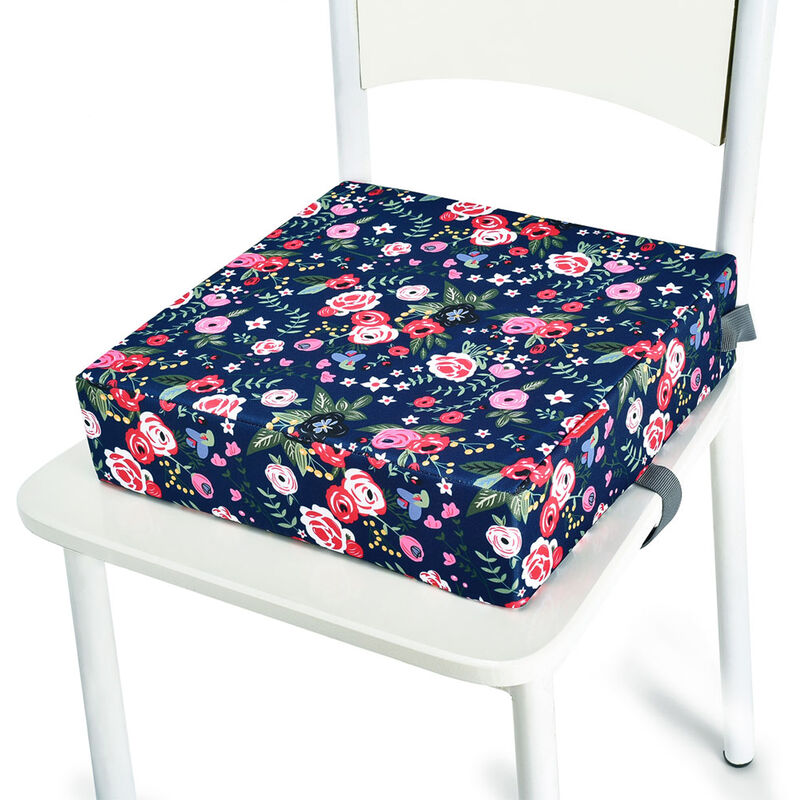 

Silla de bebe insular Cojin elevador Cojin Silla de comedor Altura del asiento que aumenta para ninos pequenos Ninos,Floreciente