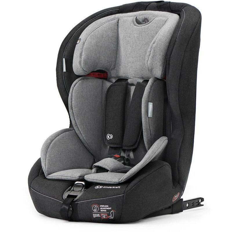 

Silla de coche Safety Fix gris/negro con ISOFIX KinderKraft