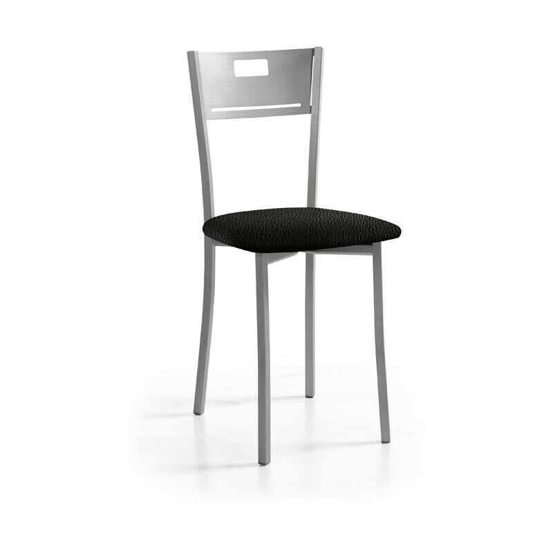 

Silla de cocina ISABEL varios tapizados | Tapizado: Polipiel Naranja - Polipiel Naranja