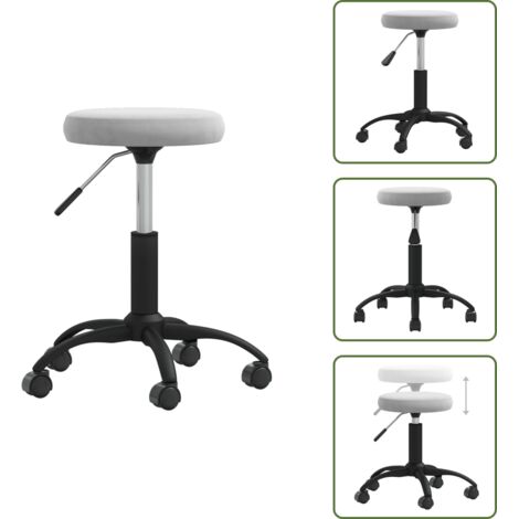 Silla de cocina - vidaXL Silla de comedor de terciopelo verde claro - Silla de comedor de terciopelo