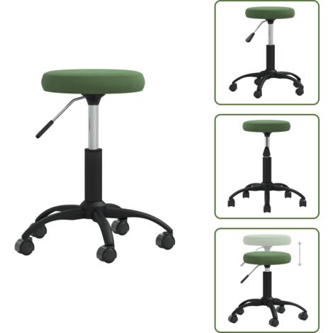 Silla de cocina - vidaXL Silla de comedor de terciopelo verde oscuro - Silla de comedor de terciopelo