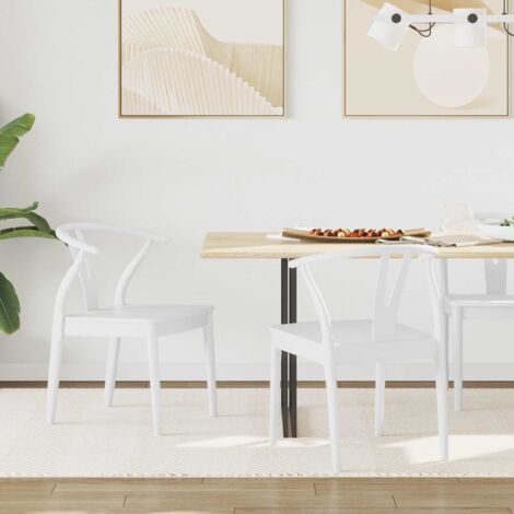 Silla de comedor 2 pcs y Madera de Caucho Sólido