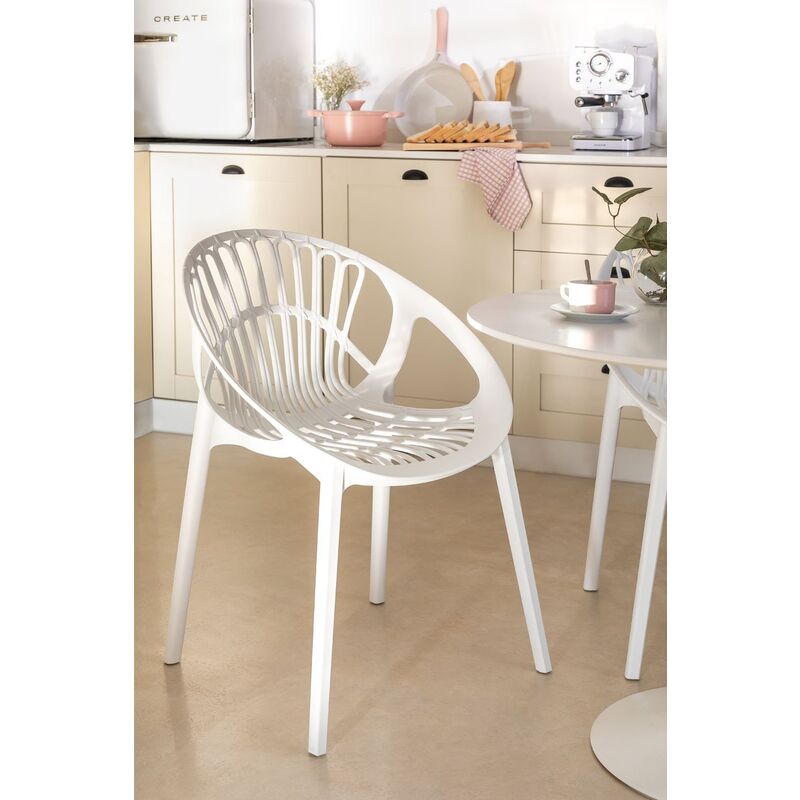 

Silla de Comedor Apilable Tammi Blanco - Sklum