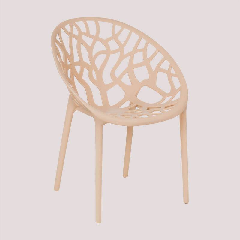 

Silla de Comedor Aplilable Ores Marrón Trigo Mate - Sklum