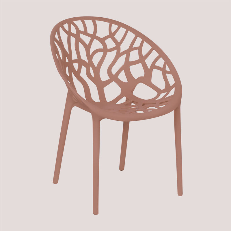

Silla de Comedor Aplilable Ores Terracota Mate - Sklum