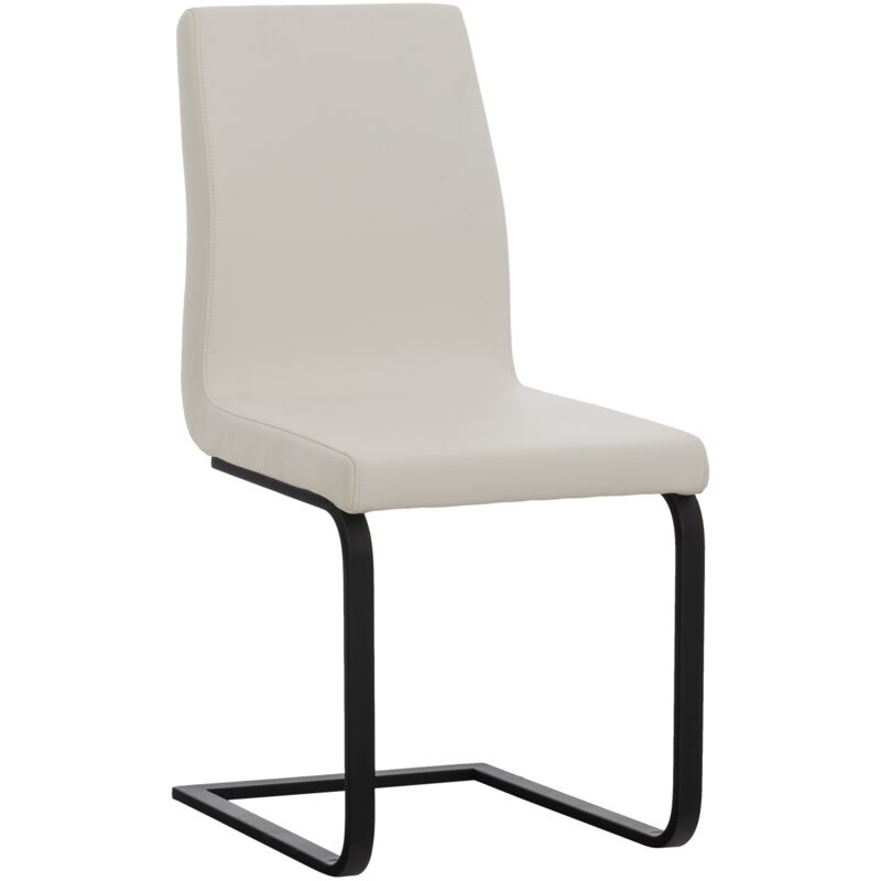 

CLP - Silla de comedor Belley en tela o cuero sintético Blanco Cuero sintético