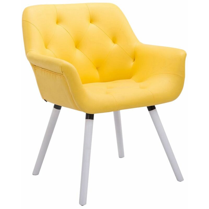 

CLP - Silla de Comedor Cassidy Amarillo Blanco