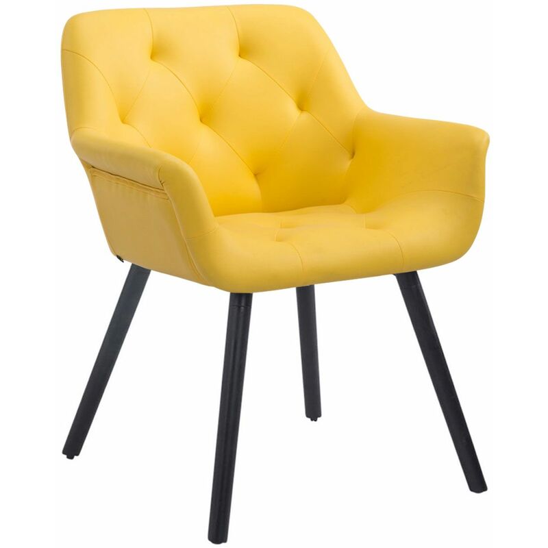 

CLP - Silla de Comedor Cassidy Amarillo Negro (roble)