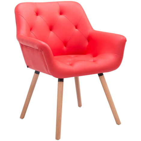 Silla de Comedor Cassidy Rojo Natural