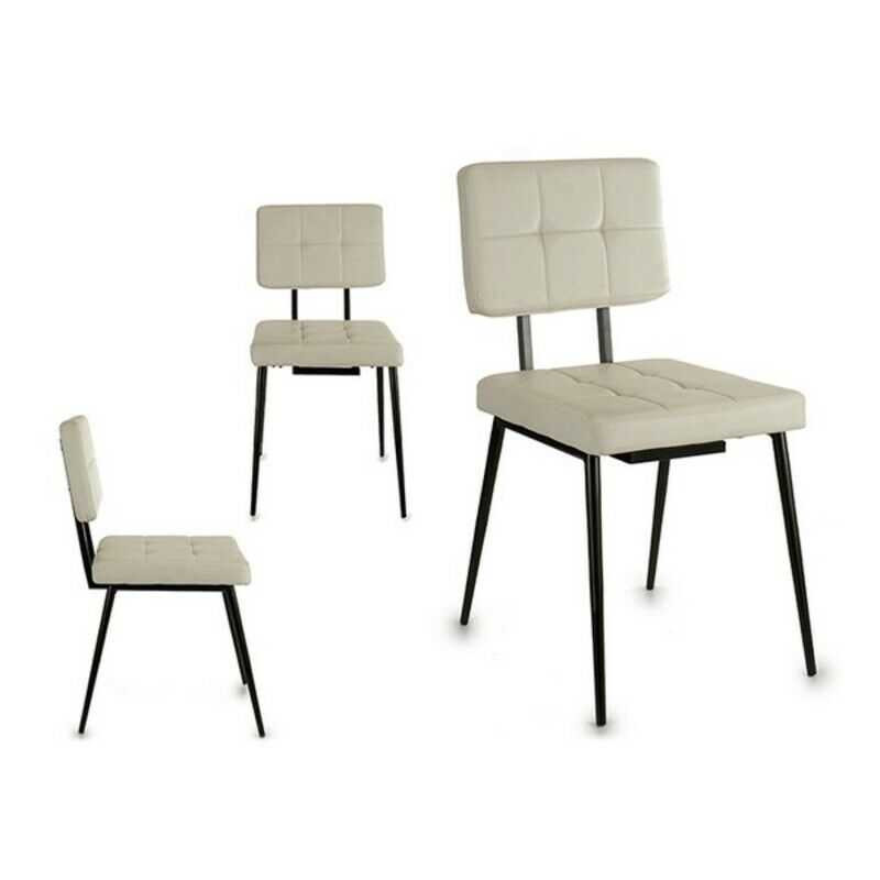 

Silla de Comedor Cuero (58 x 87 x 43,5 cm)