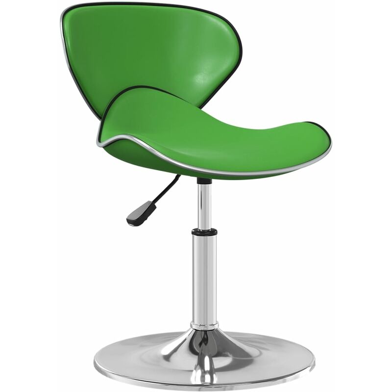 

Silla de comedor de cuero sintético verde