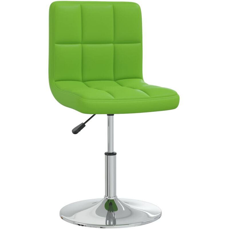 

Silla de comedor de cuero sintético verde
