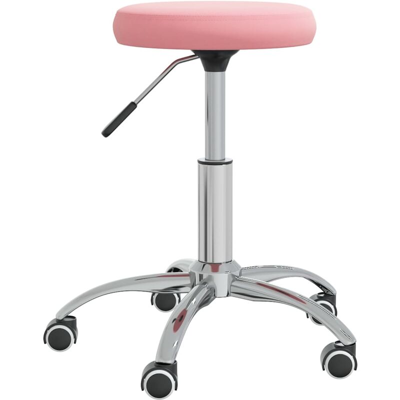 

Silla de comedor de terciopelo rosa