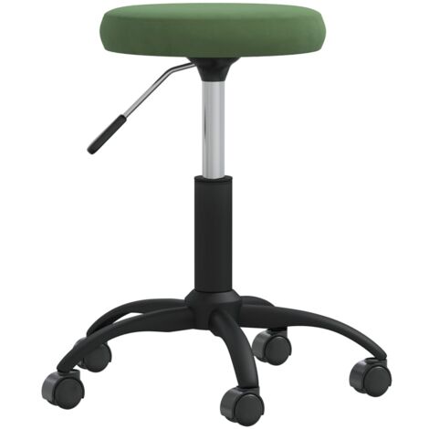 Silla de comedor de terciopelo verde oscuro