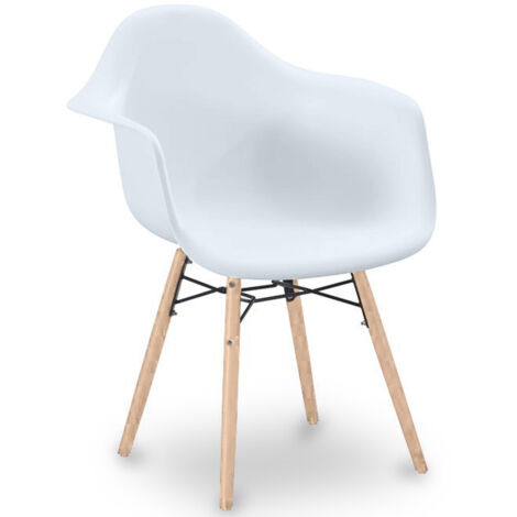 Silla de Comedor Diseño Escandinavo - Patas de Madera - Nordika