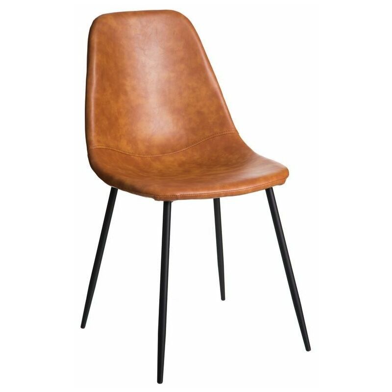 

Fanmuebles - Silla de comedor diseño Cuero PU/metal salón
