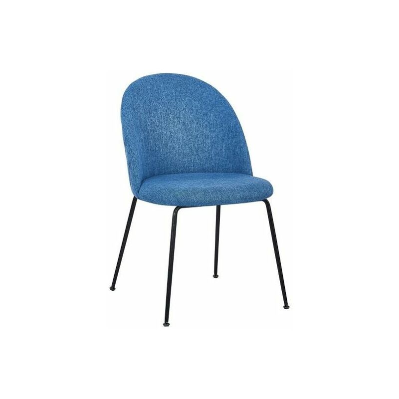 

Silla de Comedor DKD Home Decor Azul Poliéster Metal (45 x 56 x 83 cm)