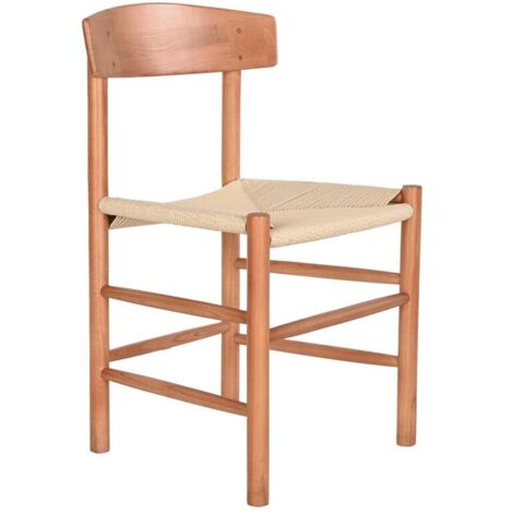 Silla de Comedor DKD Home Decor Marrón 48 x 40 x 76 cm