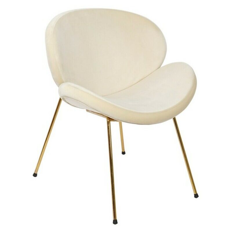 

Silla de Comedor DKD Home Decor Poliéster Metal (80 x 48 x 80 cm)