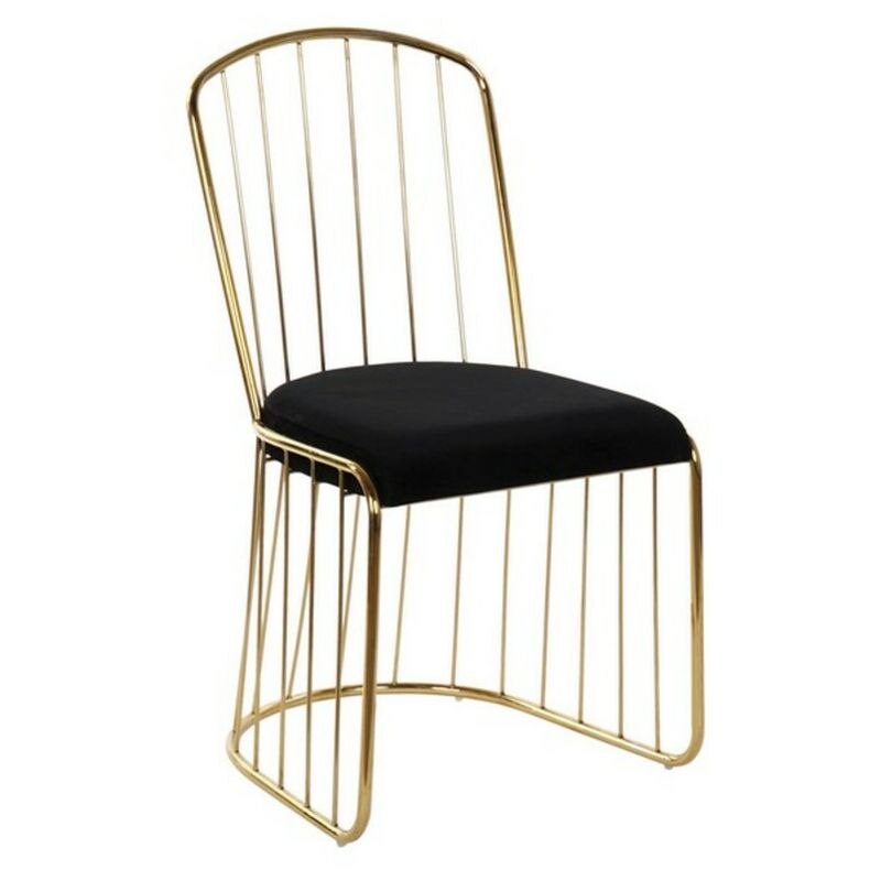 

Silla de Comedor DKD Home Decor Poliéster Metal Acero (50 x 50 x 89 cm)