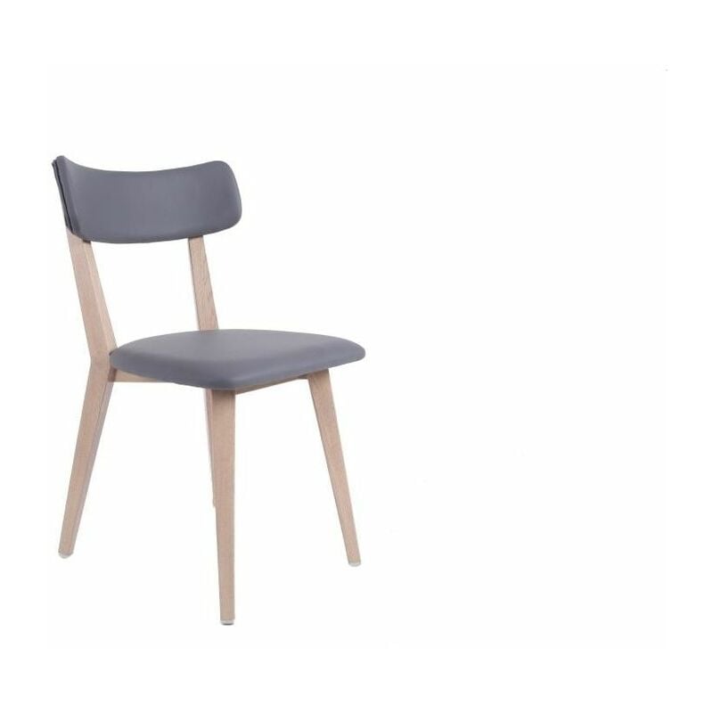 

Silla de Comedor DKD Home Decor Poliuretano Metal Gris Claro (51 x 46 x 76 cm)