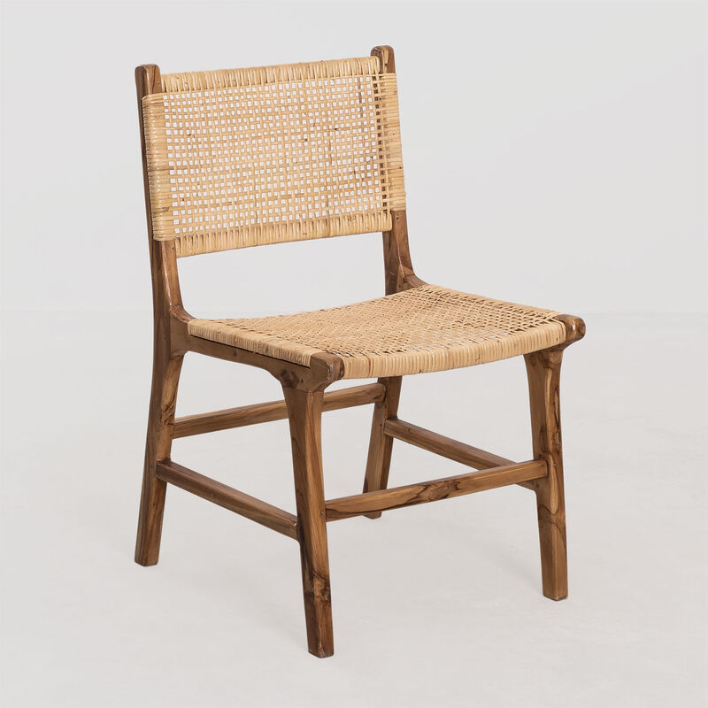 

Silla de Comedor en Madera de Teca Catua Madera de Teca - Sklum